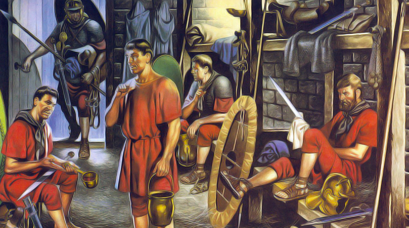 La vita del soldato romano