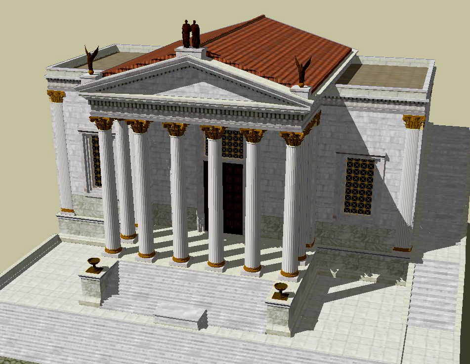 Il Tempio della Concordia nel Foro Romano