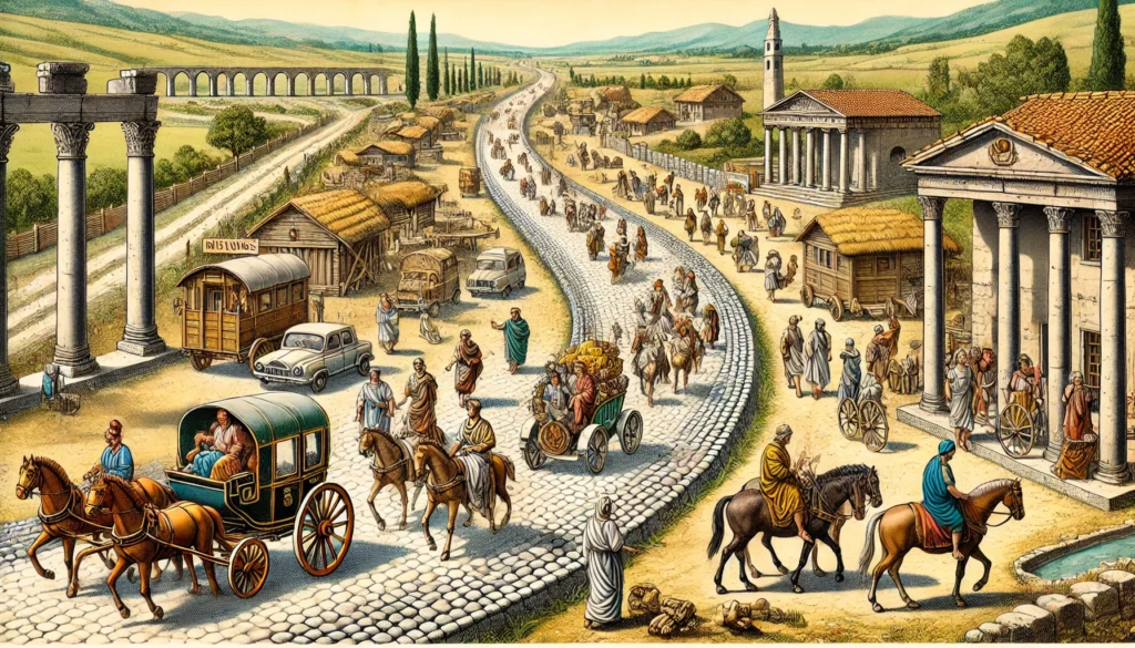 Viaggiare in epoca romana