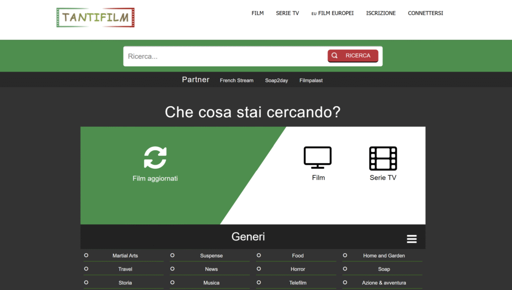 TantiFilm nuovo indirizzo