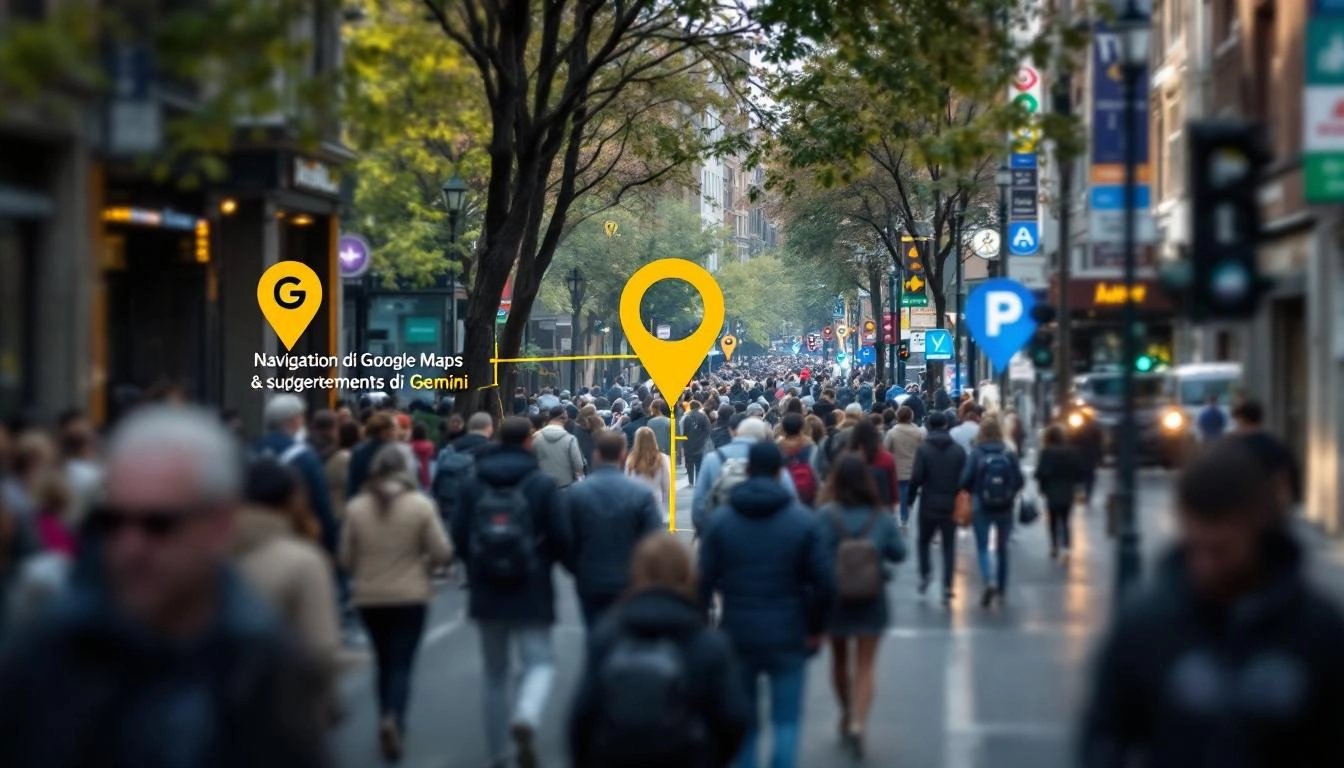 Google Maps si rinnova: Gemini ti guida anche a piedi, scopri come