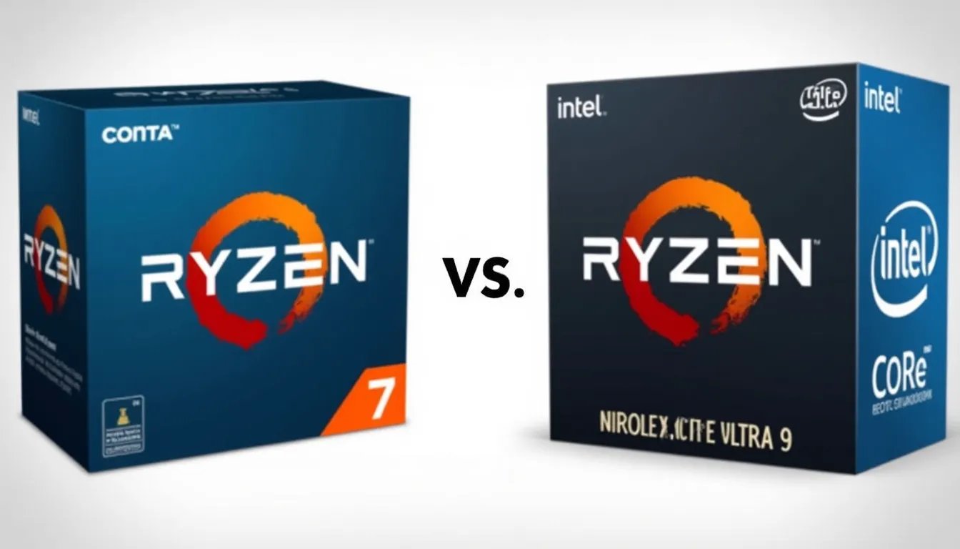 La battaglia dei processori: Ryzen 7 9850X3D sfida Core Ultra 9