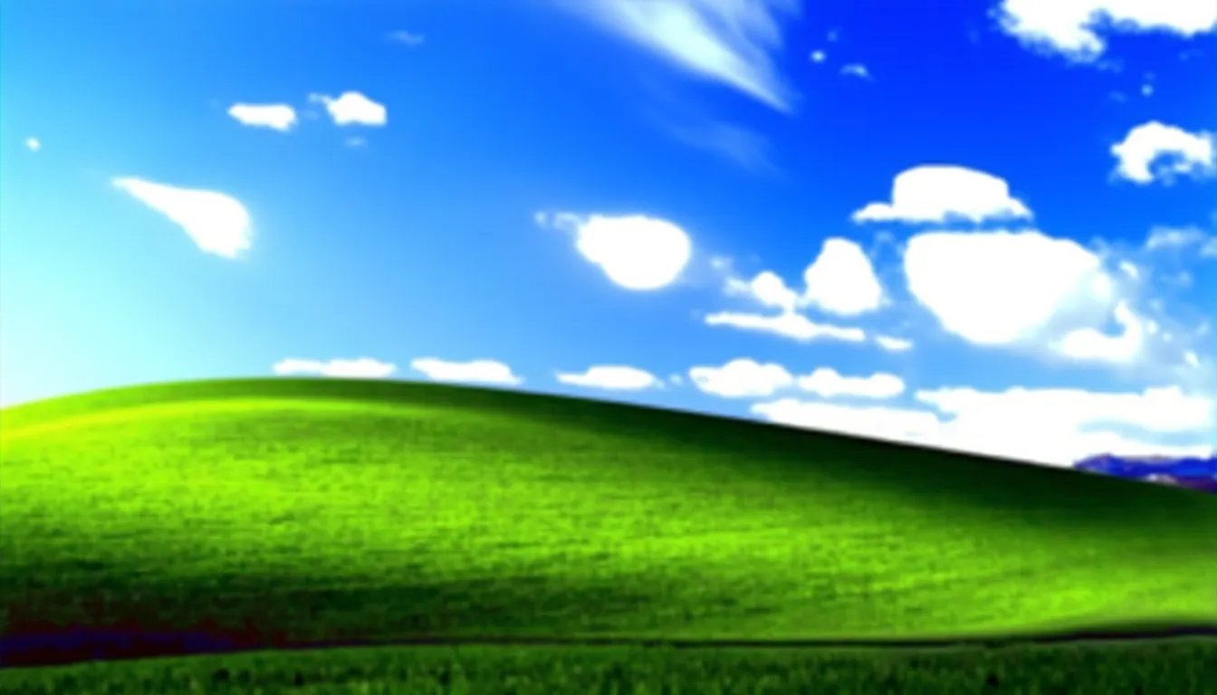 La collina di Bliss di Windows XP: un simbolo che resiste a tre decenni di cambiamenti