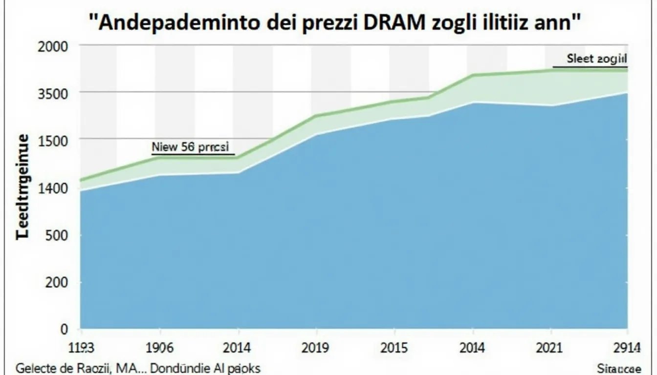 Rivoluzione nel mercato della tecnologia: i prezzi DRAM in forte crescita per il prossimo trimestre