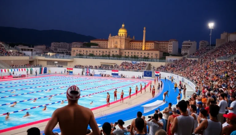 Giochi del Mediterraneo 2026: assegnati 17 titoli a Taranto il 24 agosto